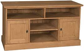 TV Schrank Massivholz im Landhausstil Braun