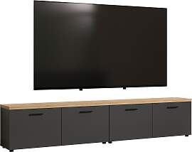 TV-Wand HOME AFFAIRE "Bajo", anthrazit,