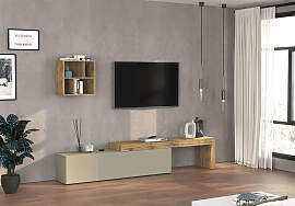 TV-Wand OTTO HOME "Chronos TV-Set, Wohnwand