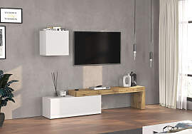 TV-Wand OTTO HOME "Chronos TV-Set, Wohnwand