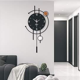 TWFJEL Modern Minimalistisch Wanduhr Kreativ ohne