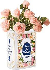 TWINKLEMON Dekorative Vase in Buchform,