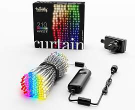 Twinkly Curtain 210 LED RGB+Weiß,