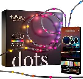 Twinkly Dots 20m, Mehrfarbiger, Flexibler