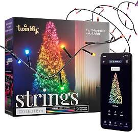 Twinkly Strings 100 LED RGB, LED-Lichterkette für 
