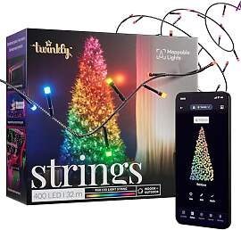Twinkly Strings 400 LED RGB, LED-Lichterkette für 