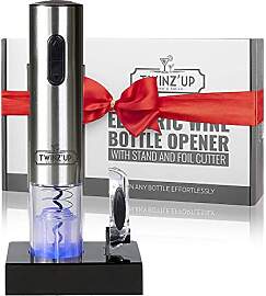 Twinz'up Korkenzieher Elektrisch, Premium Box 