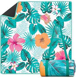 Twinzee Picknickdecke 200x200 cm Wasserdicht -
