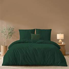 Twinzen Bettwäsche 220x240 cm Grün - Bettbezug