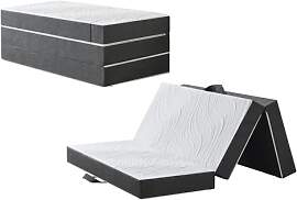 Twirest Klappmatratze 4-teilig, 75 x 195 x 10