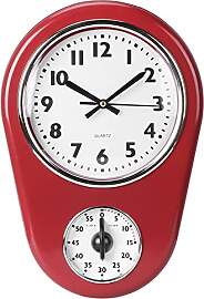 Tyenaza Retro Wanduhr, Vintage Hängeuhr Home