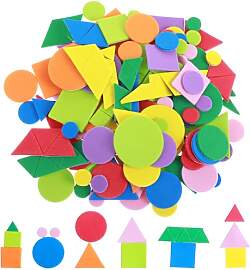 Tyqour 750 Stück Moosgummi Sticker Kinder, Bunt