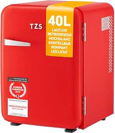 TZS First Austria - Retro Mini Kühlschrank 40L