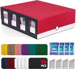 UAONO Sammelkarten Aufbewahrungsbox mit Commander