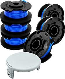 Uchidodo Rasentrimmer Schnur für Ryobi, 6 Stücke 