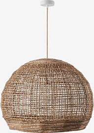 Udane Außenhängelampe Natürlich - Weiss &