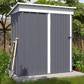 UDPATIO Metall Gartenhaus mit 2.1 m³, Pultdach -