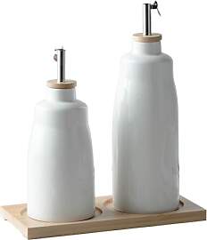 UDQYQ Olivenöl und Essig Spender Set
