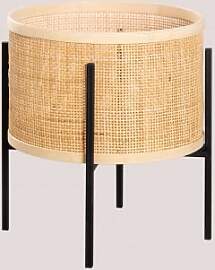 Übertopf Aus Rattan Daek Braun Natur - Sklum