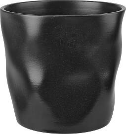 Übertopf Cashmere Schwarz Ø ca. 15,5cm