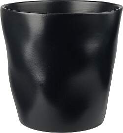 Übertopf Cashmere Schwarz matt