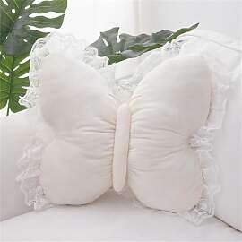 Ueiwffzo Schmetterling Kissen Kuschelkissen