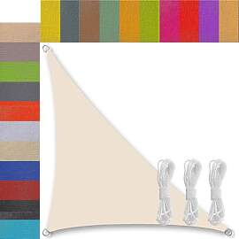 Ufamiluk sonnensegel 1.5x1.5x2.1m Dreieck Rechter