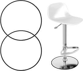 UFURMATE Barhocker-Schutzgleiter, 2 Stück, 38,5