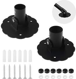 UFURMATE Duschvorhangstangenhalterung in