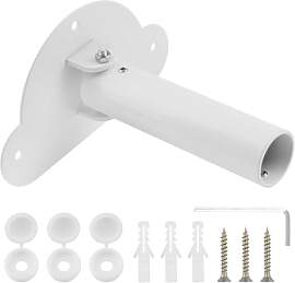 UFURMATE Verstellbare Duschvorhangstangenhalterung 