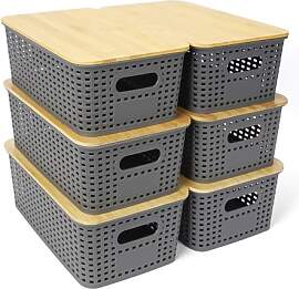 UHAPEER Aufbewahrungsbox mit