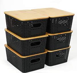 UHAPEER Aufbewahrungsbox mit