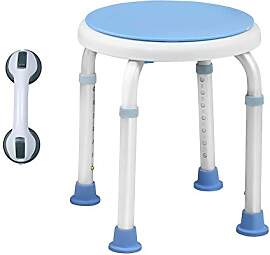 UISEBRT 360° Drehbarer Duschhocker