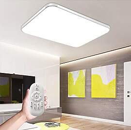 UISEBRT 72W LED Deckenleuchte Dimmbar Modern