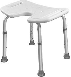 UISEBRT Duschhocker Badhocker Höhenverstellbar