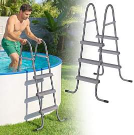 UISEBRT Poolleiter für Aufstellpools – 3 Stufen 