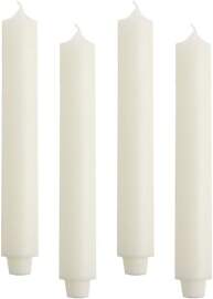 ukiyo 4er Pack Rustikale Stabkerzen H:30 cm Ø:3,2 