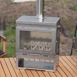 Ultraleichter Titan-Holzofen für Outdoor und