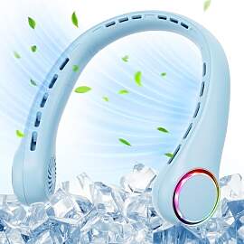 Ultralent Halsventilator,4000mAh Nackenventilator