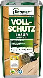 Ultrament Vollschutz-Lasur 7-in-1 5 L – nussbaum 
