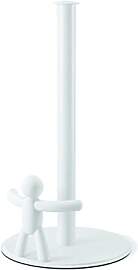 Umbra Buddy Küchenrollenhalter Weiss stehend,