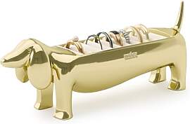 Umbra Dachsie Ringhalter aus Messing –