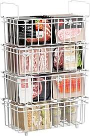 UMDONX 4 StüCk Gefriertruhe Korb, Metall