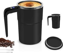 Umllpet 380ML Magnetische Selbstrührende Tasse,