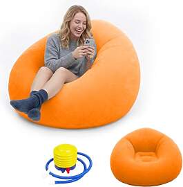 Umllpet Aufblasbarer Sitzsack, Aufblasbarer Sessel 