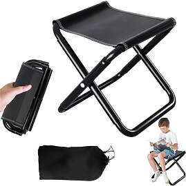 Umllpet Camping Hocker Tragbarer Klapphocker