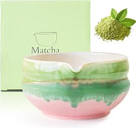 Umllpet Matcha-Schale mit Ausgießer,