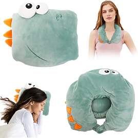 Umllpet Nackenkissen 2 in 1, Reisekissen