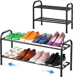 Umllpet Schuhregal Expandable, Adjustable