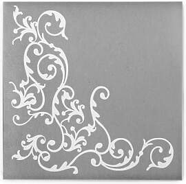 Unbekannt Servietten Hochzeit Pomp Silber Weiß,